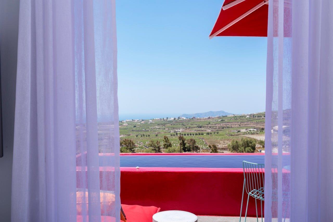 Art Hotel Santorini Pýrgos Buitenkant foto