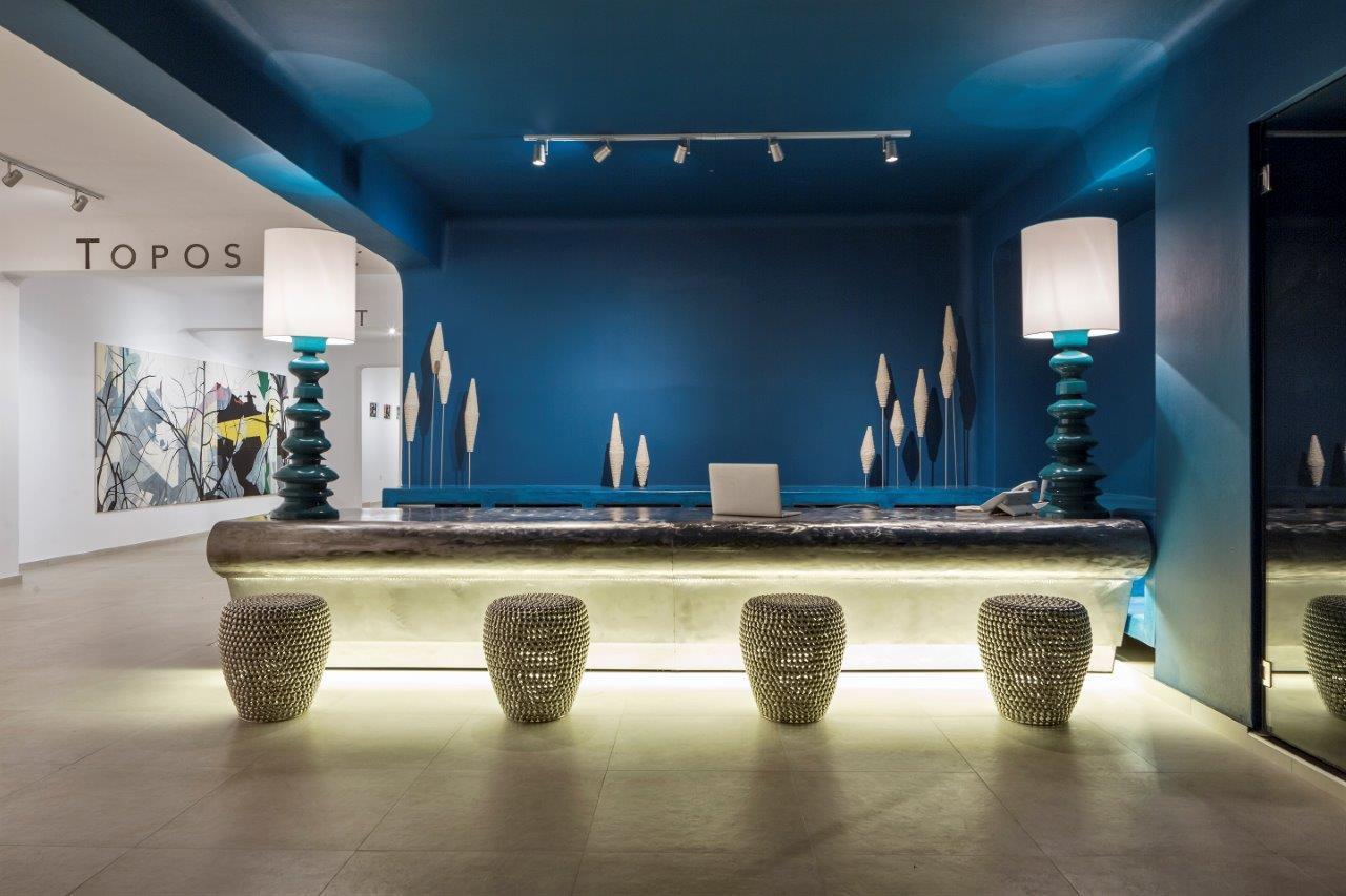 Art Hotel Santorini Pýrgos Buitenkant foto