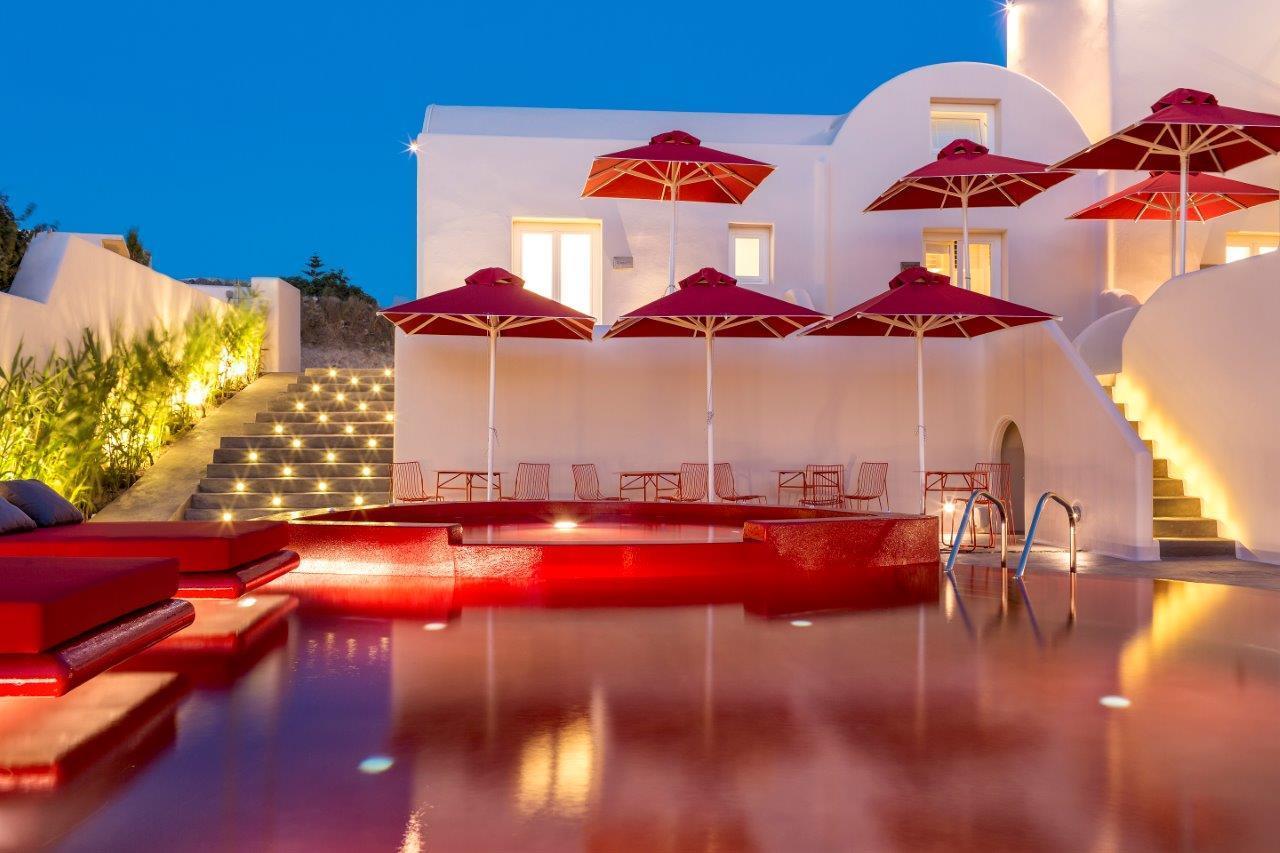 Art Hotel Santorini Pýrgos Buitenkant foto