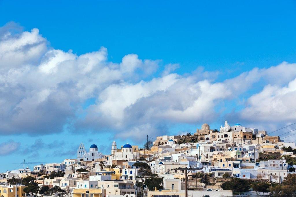 Art Hotel Santorini Pýrgos Kamer foto