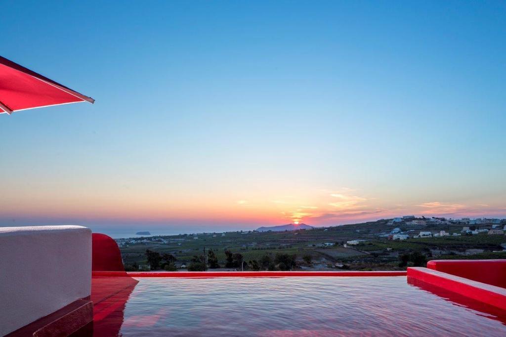 Art Hotel Santorini Pýrgos Kamer foto